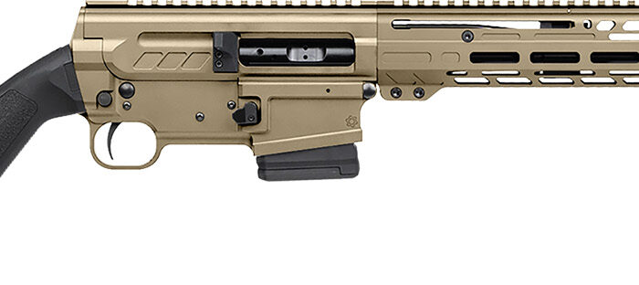 CMMG 55A080BCT Dissent BR4 *CA Compliant 223 Rem/5.56 NATO 10+1 14.50" Black Nitride Medium Taper Threaded Barrel, Coyote Tan Cerakote Aluminum Picatinny Rail Receiver, Magpul SGA Black Polymer Stock