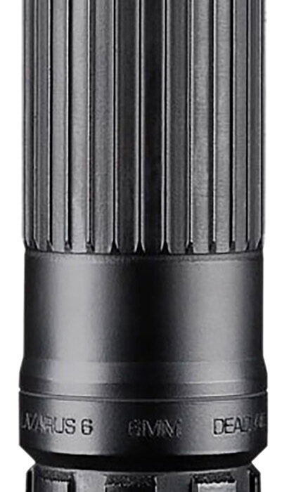 Dead Air LZ6KMBLK Lazarus 6 KeyMo Adpater 6.42" 18.40 oz Black