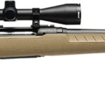 Savage Arms 32168 Axis 2 XP Combo 25-06 Rem 4+1 22" Black Sporter Barrel, Black Drilled & Tapped Steel Receiver, Fixed Flat Dark Earth Synthetic Stock, Right Hand, Boresighted 3-9x40 2 168815