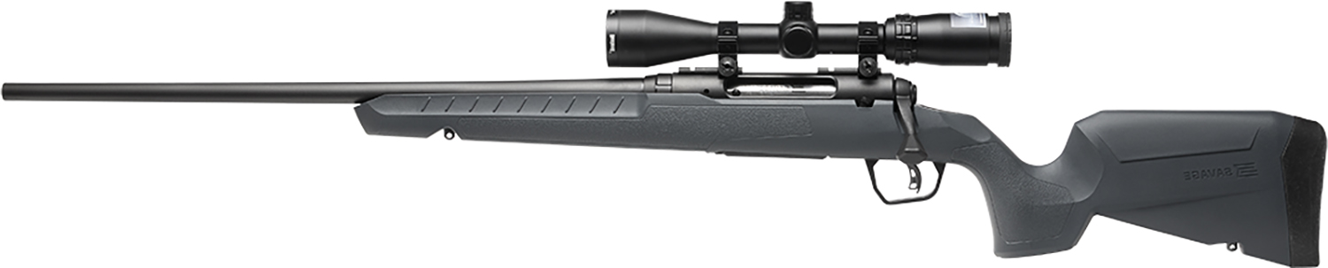 Savage Arms 32254 Axis 2 XP Combo Compact 308 Win 4+1 20" Matte Black Heavy Sporter Barrel & Drilled & Tapped Carbon Steel Receiver, Fixed Matte Gray Synthetic Stock, Left Hand, Boresighted 3-9x40mm 3 Savage Arms 32254 Axis 2 XP Combo Compact 308 Win 4+1 20" Matte Black Heavy Sporter Barrel & Drilled & Tapped Carbon Steel Receiver, Fixed Matte Gray Synthetic Stock, Left Hand, Boresighted 3-9x40mm