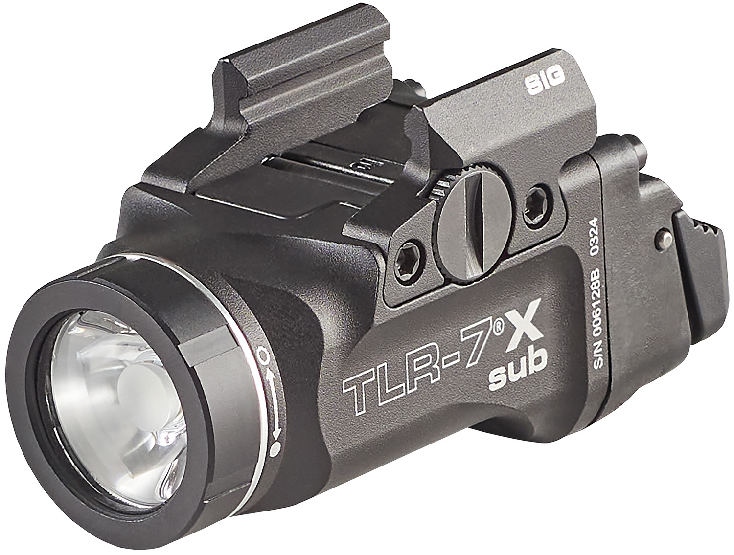 Streamlight 69406 TLR-7 X Sub USB  Black Anodized 500 Lumens  White LED Sig Sauer P365/P365 XL