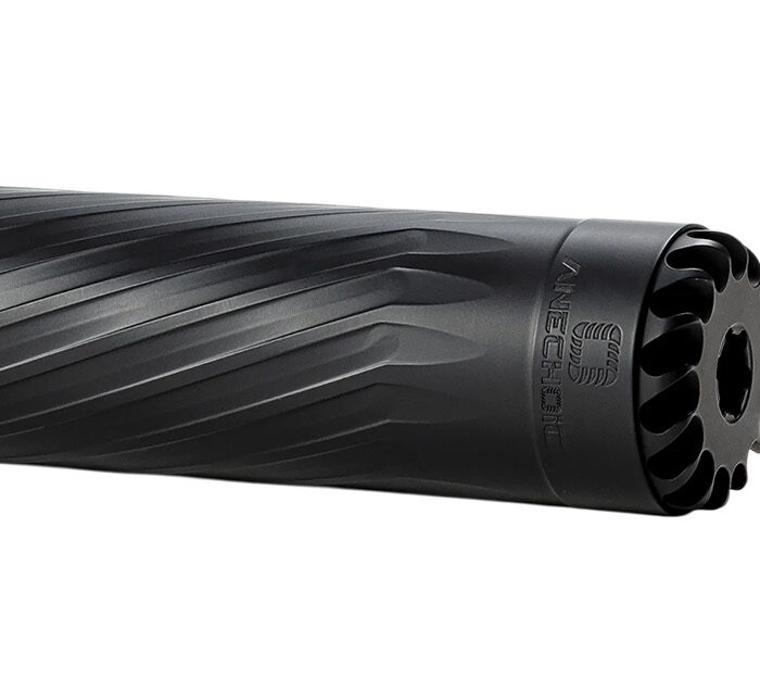 Anechoic X30B Anechox 30  30Cal/7.62mm/300Mag Black Stainless Steel/Titanium 1 3/8"x24 w/ 5/8"x24 DTA