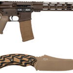 Diamondback DB175AK131 DB15 Sports South Exclusive 5.56 NATO 30rd 16" Black Nitride 7075-T6 Aluminum Receiver 15" M-LOK Handguard Brown Flat Dark Earth Magpul Grip 2 170846