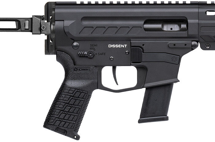 CMMG 45A250F-AB Dissent MKG 45 ACP 13rd 6.50" 5.5"Proprietary Handguard 7075-T6 Aluminum CMMG Zeroed Grip