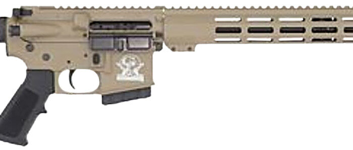 Great Lakes Firearms GL15350SSFDE16 GLFA  350 Legend 5+1 18" Stainless Threaded Barrel, Flat Dark Earth Cerakote Picatinny Rail Aluminum Receiver, M-LOK Handguard, Black Synthetic Stock, Mil-Spec Grip
