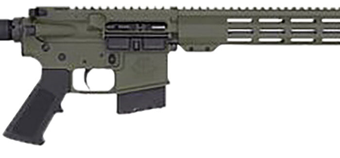 Great Lakes Firearms GL15350SSODG16 GLFA  350 Legend 5rd 18" Stainless Threaded Barrel, OD Green Cerakote Picatinny Rail Aluminum Receiver, M-LOK Handguard, Black Synthetic Stock, Mil-Spec Grip