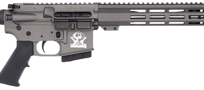 Great Lakes Firearms GL15350SSTNG16 GLFA  350 Legend 5+1 18" Stainless Threaded Barrel, Tungsten Cerakote Picatinny Rail Aluminum Receiver, M-LOK Handguard, Black Synthetic Stock, Mil-Spec Grip