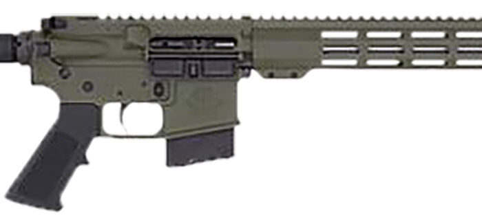 Great Lakes Firearms GL15400SSODG AR-15  400 Legend 5+1 16" Stainless Threaded Barrel, OD Green Cerakote Aluminum Receiver w/Picatinny Rail, Adjustable Black Synthetic Stock, Mil-Spec Grip