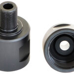 Griffin Armament 24MM1228A Suppressor Mount Thread Adapter 1/2"x28 Melonite QPQ Black 2 171513