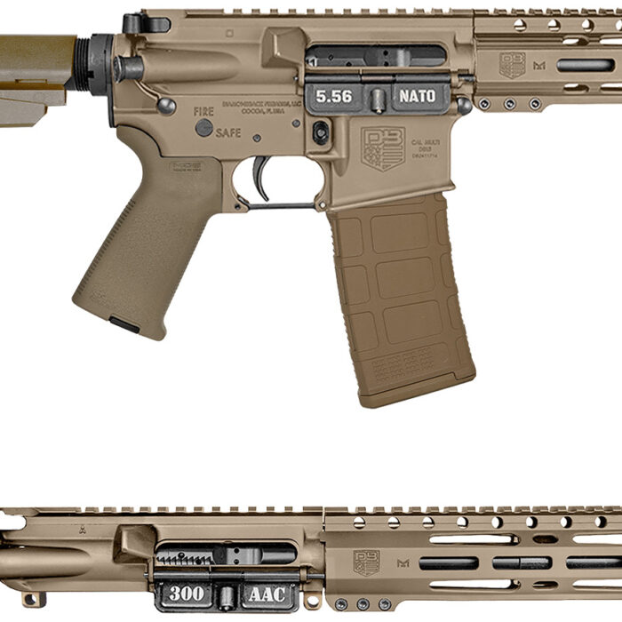 Diamondback DB195AK061 DB15  5.56/300BLK 30rd 7"/10" Black Nitride Flat Dark Earth Flat Dark Earth Magpul Grip
