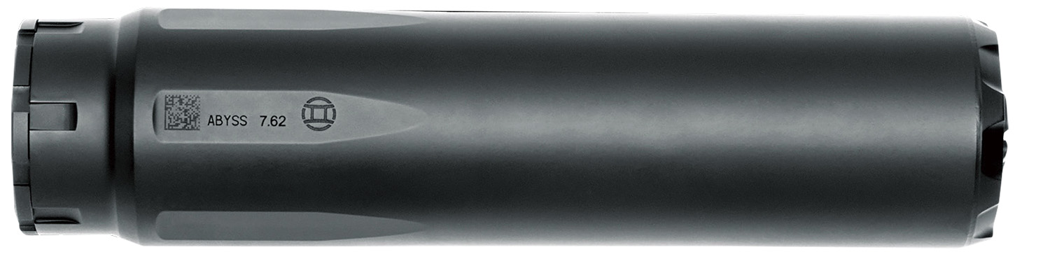 Gemtech 14373 Abyss  30Cal 1.64" Black 17-4PH Stainless Steel/6AL4V Titanium 5/8"x24