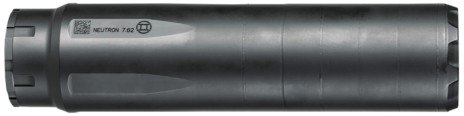 Gemtech 14178 Neutron  30Cal 1.64" Black 17-4PH Stainless Steel/6AL4V Titanium 5/8"x24