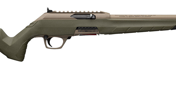 Winchester Repeating Arms 521159102 Wildcat SR 22 LR 10+1 16.50" Flat Dark Earth Threaded Barrel, Flat Dark Earth Picatinny Rail Polymer Receiver, Adj Cheek Piece & LOP OD Green Synthetic Stock