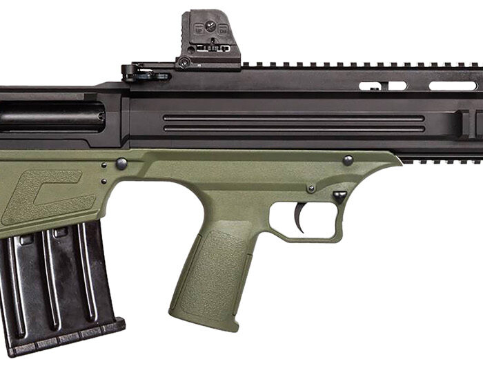 ATI ATIG410BDG Bulldog 410 Gauge Semi-Auto 3" 5+1 16" Green Aluminum Receiver/Fixed Synthetic Stock