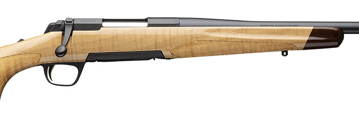 Browning 036044226 X-Bolt 2  Full Size 30-06 Springfield 4+1 22" Matte Blued Sporter Barrel, Drilled & Tapped/X-Lock Mount Steel Receiver, Satin AA Maple Fixed Wood Stock