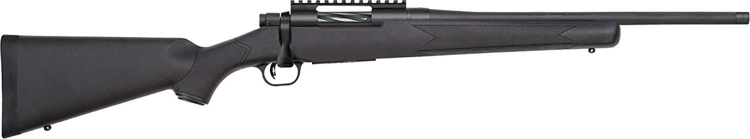 Mossberg 28231 Patriot Carbine 450 Bushmaster 5+1 18" Matte Blued Threaded Bull Barrel, Matte Blued Picatinny Rail Receiver, Black Fixed Synthetic Stock 3 Mossberg 28231 Patriot Carbine 450 Bushmaster 5+1 18" Matte Blued Threaded Bull Barrel, Matte Blued Picatinny Rail Receiver, Black Fixed Synthetic Stock