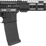 Diamondback DB1718K001 DB15 5.56 NATO 30+1 16" Black Nitride Threaded Barrel, Black Hardcoat Anodize Picatinny Rail Aluminum Receiver, Adjustable Black Synthetic Stock, Magpul MOE Grip 1 174471