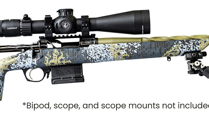 Horizon Firearms RF008S472216C13 Venatic 2023 25 Creedmoor 22" Spiral Fluted Threaded Barrel, Drilled & Tapped Receiver, Iota EKO X Carbon Fiber Stock