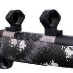 Weatherby W740705 Scope Mount/Ring Combo Matte Black Alloy 30mm Tube Weatherby Mark V Medium Rings Magnum 9-Lug Action 1 175105