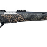 Seekins Precision 0011710291-F Havak PH3 300 PRC 22" Black Fluted Threaded Barrel, Black Picatinny Rail Steel Receiver, Adj Cheek Riser Woodland Shadow Synthetic Stock 1 175594