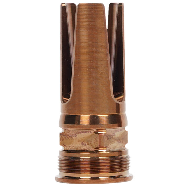 Q LLC ACCFH5/8248.6 Flash Hider 8.6 Blackout Steel 5/8"x24 Threads 2.13" OAL