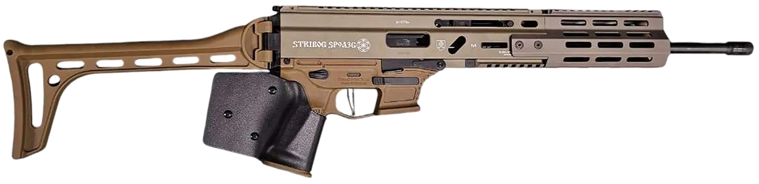 Grand Power 810091158197 Stribog SP9A3G *CA Compliant 9mm Luger 16" Flat Dark Earth 3 Grand Power 810091158197 Stribog SP9A3G *CA Compliant 9mm Luger 16" Flat Dark Earth