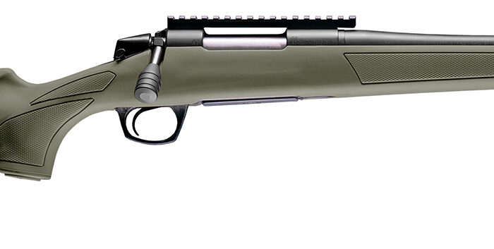 CVA CR3903SB Cascade SR Compact 308 Win 4+1 16.50" Graphite Black Cerakote Threaded Barrel, Graphite Black Cerakote Picatinny Rail Steel Receiver, Fixed OD Green Synthetic Stock