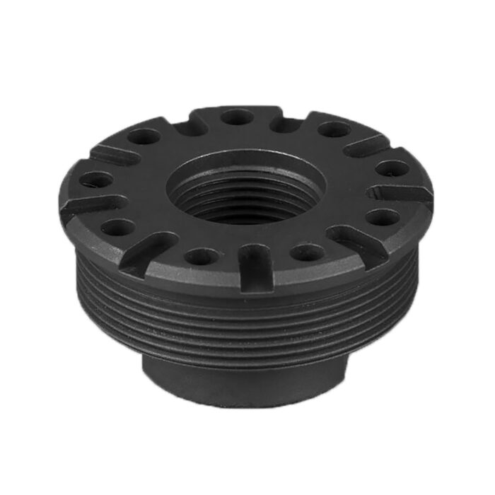 SilencerCo AC2435 Bravo Direct Thread Mount Fits 9/16"x24 Matte Black