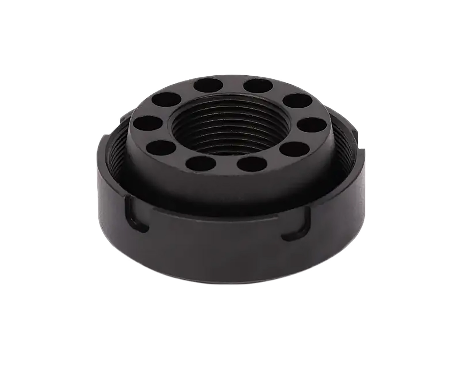 SilencerCo AC4748 Charlie Direct Thread Mount Fits M18X1.5 Stainless Steel Oxide Black 3 SilencerCo AC4748 Charlie Direct Thread Mount Fits M18X1.5 Stainless Steel Oxide Black