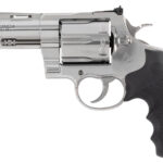 Colt Mfg ANACONDASP4RTS45C Anaconda 45 Colt (Long Colt) 6rd Shot 4.25" Stainless Vent Rib Barrel, Cylinder & Frame, Black Grip 1 181441