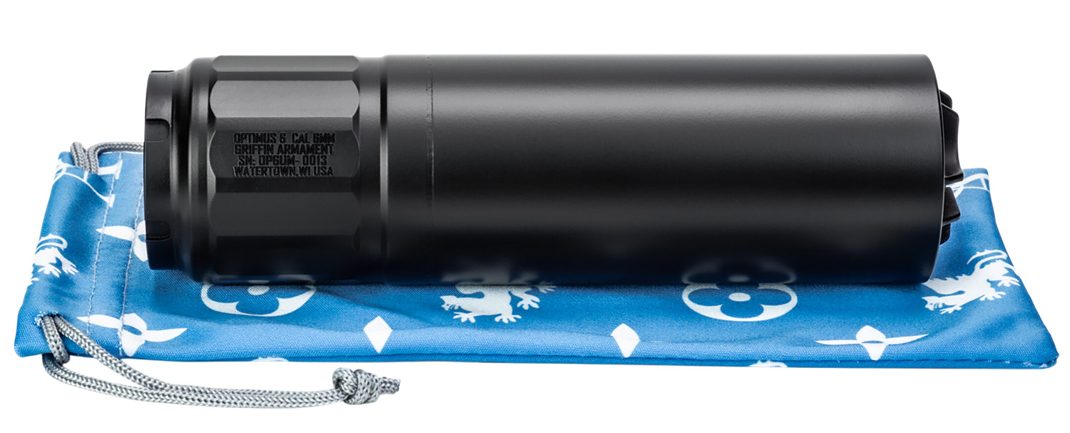 Griffin Armament GAOP6UM-W Utility Mount Optimus 6 6mm Fits 6.59" Long 17-4 Stainless Steel Cerakote Black