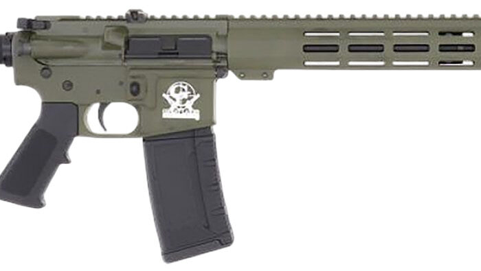 Great Lakes Firearms GL15223ODG AR-15  223 Wylde 30+1 16" Black Nitride Threaded Barrel, OD Green Cerakote Aluminum Receiver w/Picatinny Rail, M-LOK Handguard, Black Polymer Stock, Mil-Spec Grip