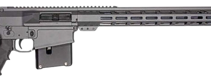 Great Lakes Firearms  AR-10  30-06 Springfield 5+1 24" Stainless Threaded Barrel, Sniper Gray Cerakote Aluminum Receiver w/Picatinny Rail, Hogue Fixed Black Polymer Stock, Mil-Spec Grip