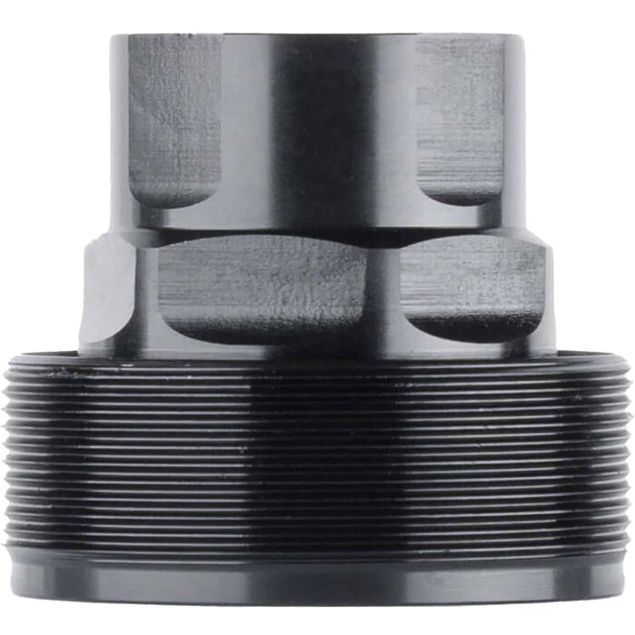 Dead Air WV210 Wolverine Thread Inserts Fits M14x1 LH Long Stainless Steel Black Nitride