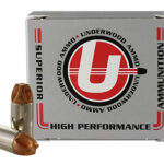 Underwood Ammo 843Underwood Ammo 843 Xtreme Defense 45ACP 135gr Solid Monolithic 20 Per Box/10 Case 1 186135