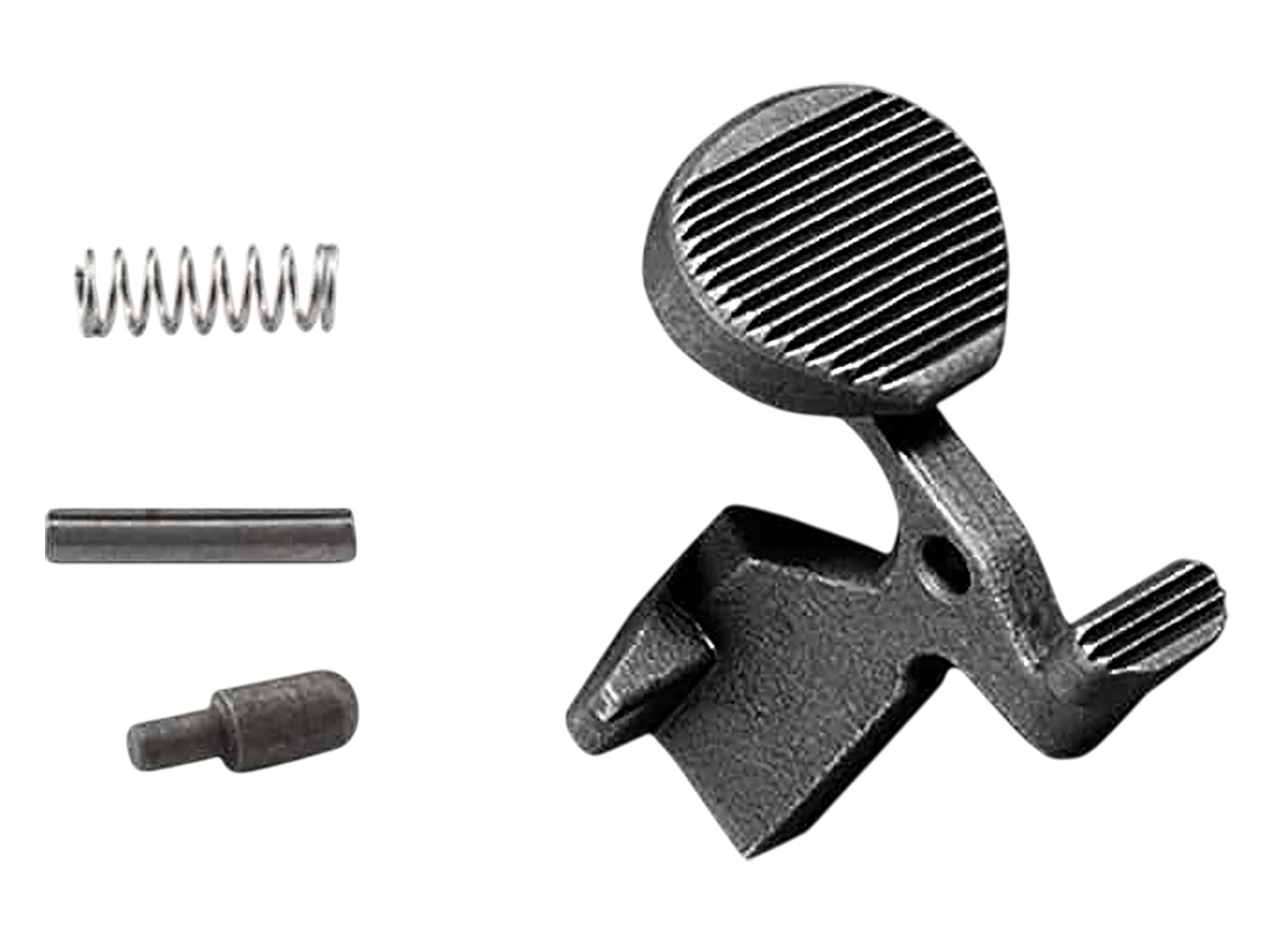 Luth-ar LR-11L-A The Paddle Bolt Catch Assembly 223/5.56mm Oversized Black Steel 3 Luth-ar LR-11L-A The Paddle Bolt Catch Assembly 223/5.56mm Oversized Black Steel