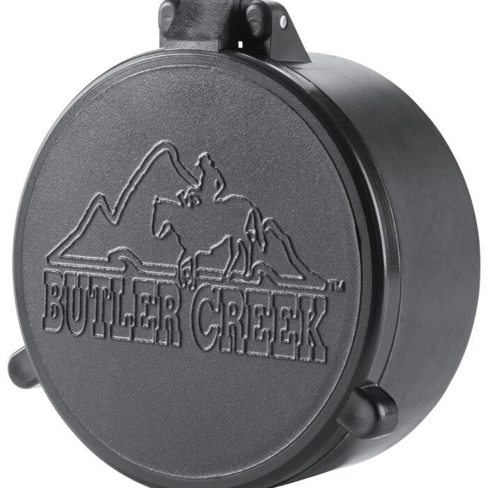 Butler Creek 30470 Flip-Open Objective Scope Cover 62.50mm Obj. Size 47 Black Polymer