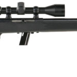 Savage Arms 45100 64 FVXP Full Size 22 LR 10+1 21" Matte Black Heavy Barrel, Matte Black Drilled & Tapped Carbon Steel Receiver, Matte Black Fixed Synthetic Stock, 3-9x40mm Duplex Scope, Right Hand 1 24145