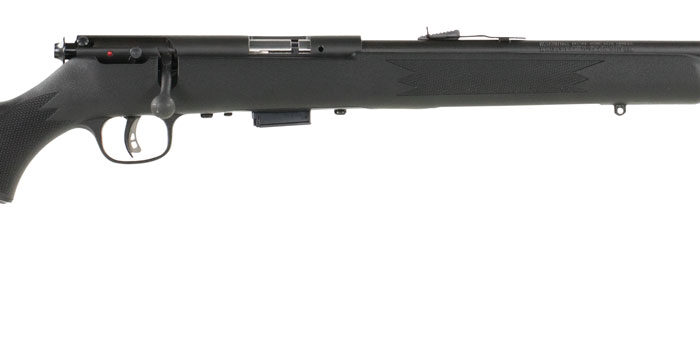 Savage Arms 91800 93 F Full Size 22 WMR 5+1 21" Matte Black Sporter Barrel, Matte Black Carbon Steel Receiver, Matte Black Fixed Synthetic Stock, Right Hand