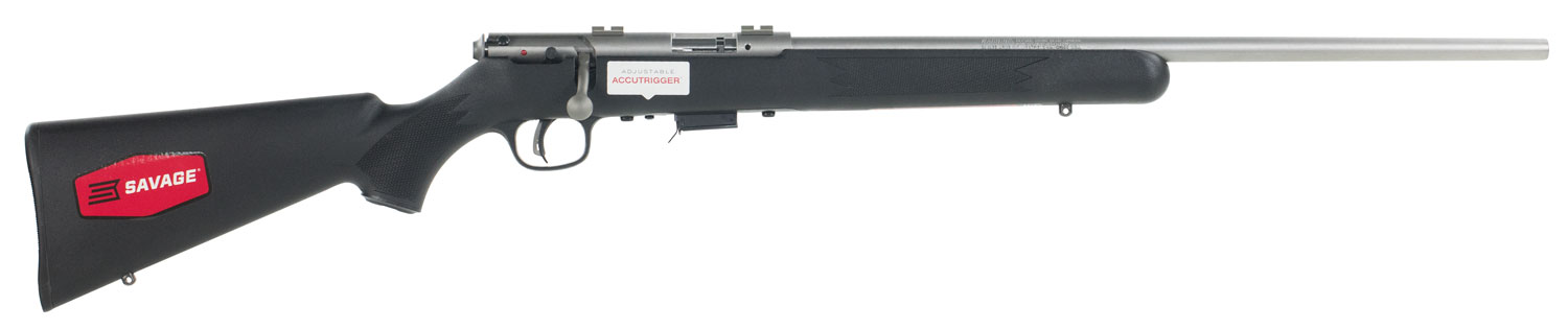 Savage Arms 96712 93R17 FSS Full Size 17 HMR 5+1 21" Matte Button Rifled Barrel, Matte Drilled & Tapped Stainless Steel Receiver, Matte Black Fixed Synthetic Stock, Right Hand 3 Savage Arms 96712 93R17 FSS Full Size 17 HMR 5+1 21" Matte Button Rifled Barrel, Matte Drilled & Tapped Stainless Steel Receiver, Matte Black Fixed Synthetic Stock, Right Hand