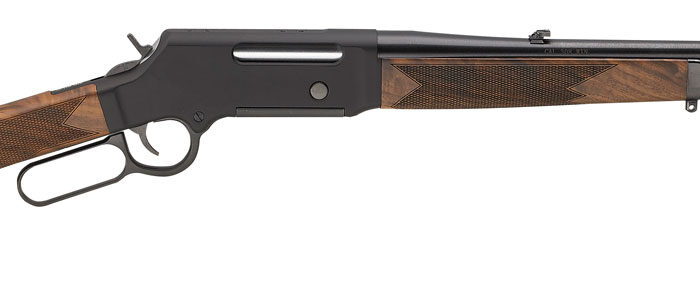 Henry H014S308 Long Ranger  Full Size 308 Win 4+1 20" Blued Steel Barrel, Black Hard Coat Anodized Steel Receiver, American Walnut Stock Right Hand