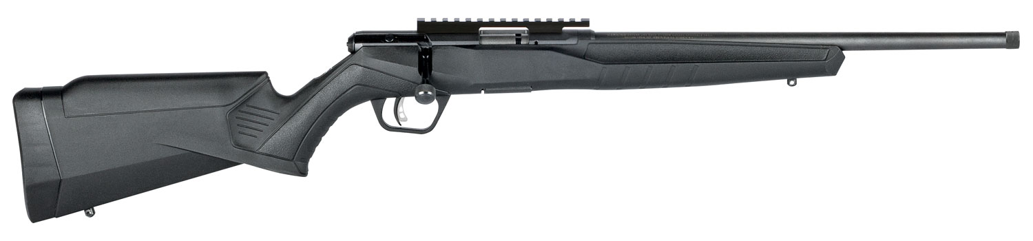 Savage Arms 70803 B Series FV-SR Full Size 17 HMR 10+1 16.25" Matte Black Heavy Threaded Barrel, Matte Black Picatinny Rail Carbon Steel Receiver, Matte Black Fixed Synthetic Stock, Right Hand 3 Savage Arms 70803 B Series FV-SR Full Size 17 HMR 10+1 16.25" Matte Black Heavy Threaded Barrel, Matte Black Picatinny Rail Carbon Steel Receiver, Matte Black Fixed Synthetic Stock, Right Hand