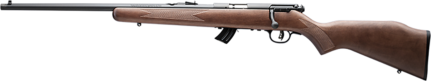 Savage Arms 50701 Mark II GL Full Size 22 LR 10+1 21" Matte Black Sporter Barrel, Matte Black Drilled & Tapped Carbon Steel Receiver, Satin Brown Fixed Wood Stock, Left Hand 3 Savage Arms 50701 Mark II GL Full Size 22 LR 10+1 21" Matte Black Sporter Barrel, Matte Black Drilled & Tapped Carbon Steel Receiver, Satin Brown Fixed Wood Stock, Left Hand