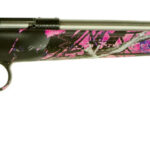 Crickett KSA2167 Youth 22 LR 1rd 16.12" Stainless Steel Barrel, Fixed Front/Adjustable Rear Peep Sights, Hydro Dipped Muddy Girl Synthetic Stock w/11.5" LOP, Rebounding Firing Pin Safety 2 25669