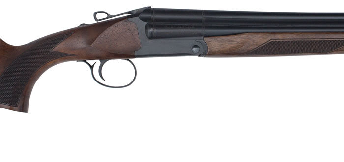 Charles Daly 930108 Triple Threat  12 Gauge 3rd 3" 18.50" Blued Triple Barrel, Black Metal Finish,  Oiled Walnut Checkered Stock & Forend, Removeable Butt Stock, Includes 5 Choke Tubes