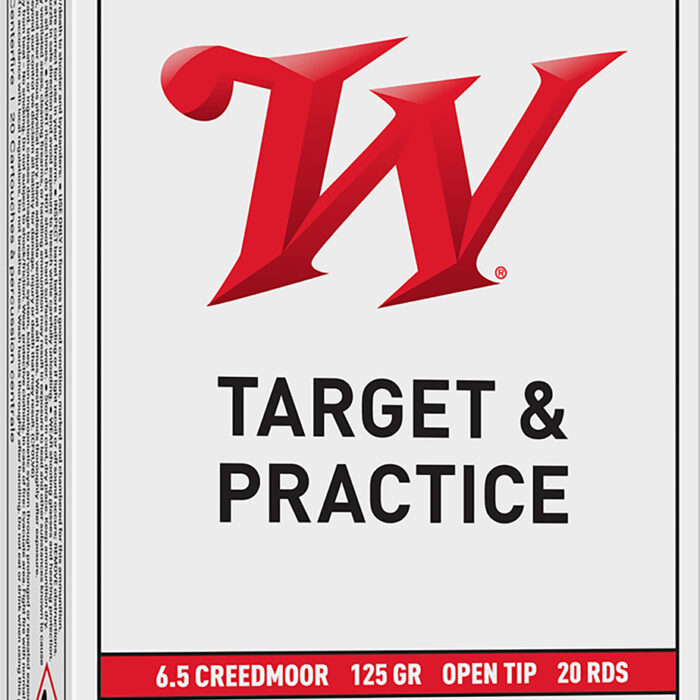 Winchester Ammo USA65CM USA  6.5Creedmoor 125gr Open Tip Range 20 Per Box/10 Case