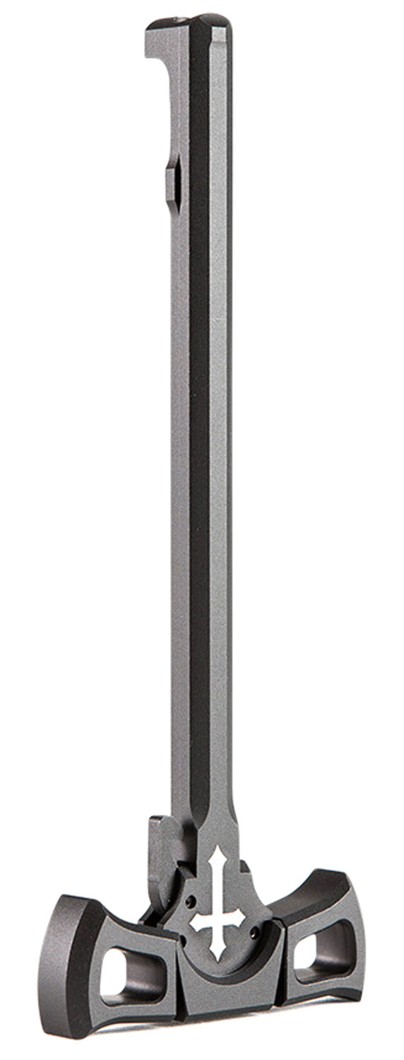 Patriot Ordnance Factory 00850 Tomahawk Charging Handle AR-10 Black Anodized Aluminum, Ambidextrous