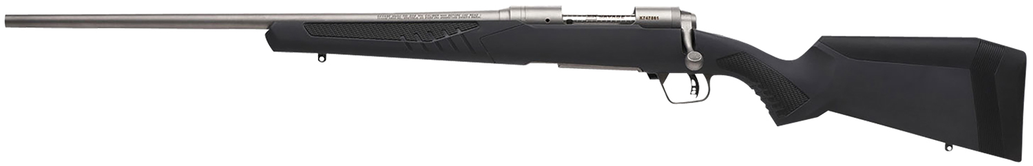 Savage Arms 57056 110 Storm Full Size 270 Win 4+1 22" Matte Button-Rifled Barrel, Matte Drilled & Tapped Stainless Steel Receiver, AccuStock Matte Gray Synthetic Stock, Left Hand 3 Savage Arms 57056 110 Storm Full Size 270 Win 4+1 22" Matte Button-Rifled Barrel, Matte Drilled & Tapped Stainless Steel Receiver, AccuStock Matte Gray Synthetic Stock, Left Hand