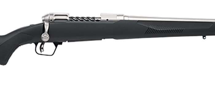 Savage Arms 57072 110 Lightweight Storm 7mm-08 Rem 4+1 20", Matte Stainless Metal, Black Synthetic Stock