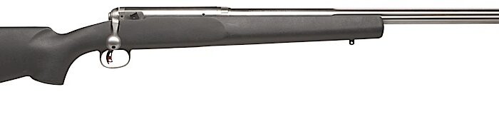 Savage Arms 18671 12 LRPV Full Size 6mm BR 1rd 26" Matte Heavy Fluted Barrel, Matte Stainless Steel Receiver w/Picatinny Rail, Matte Black HS Precision w/V-Block Synthetic Stock, Right Hand
